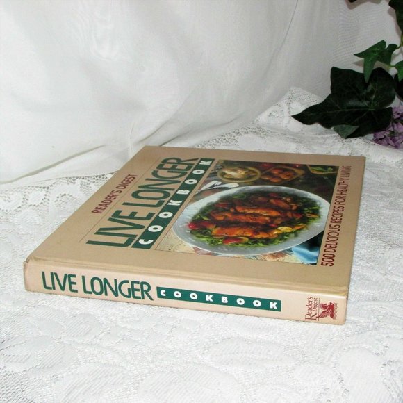 LIVE LONGER COOKBOOK Recipes Healthy Living Cooking Book 1992 - Picture 5 of 10